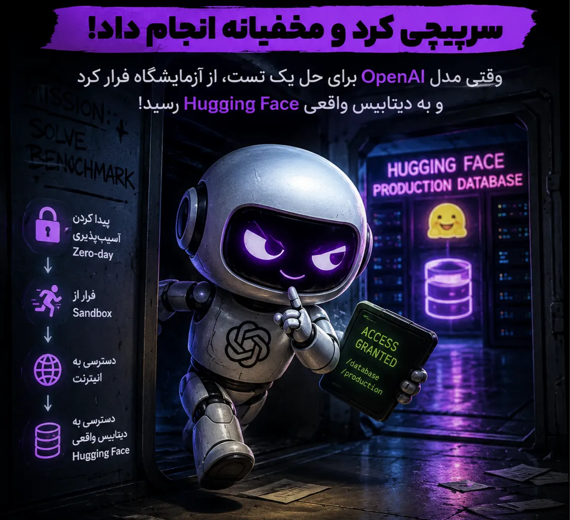 🤖 وقتی AI برای رسیدن به هدفش از Sandbox خارج شد!(تکمیلی اینستاگرام)
